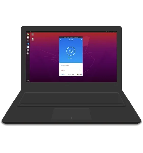 QuickQ VPN 毫秒级加密隧道吞吐状态面板